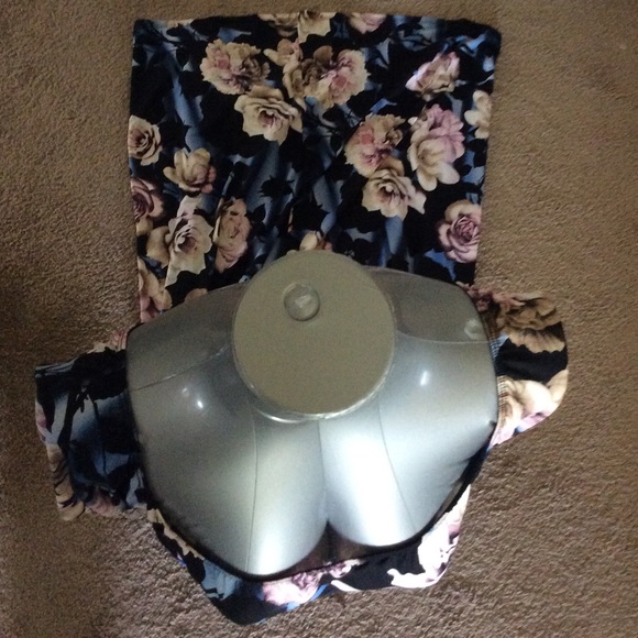 Floral print summer body suit/maxi - Picture 5 of 8